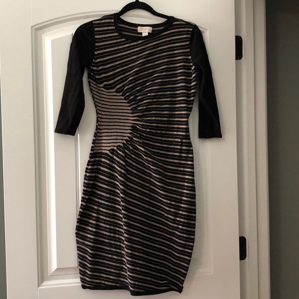LOFT sweater dress size small petite